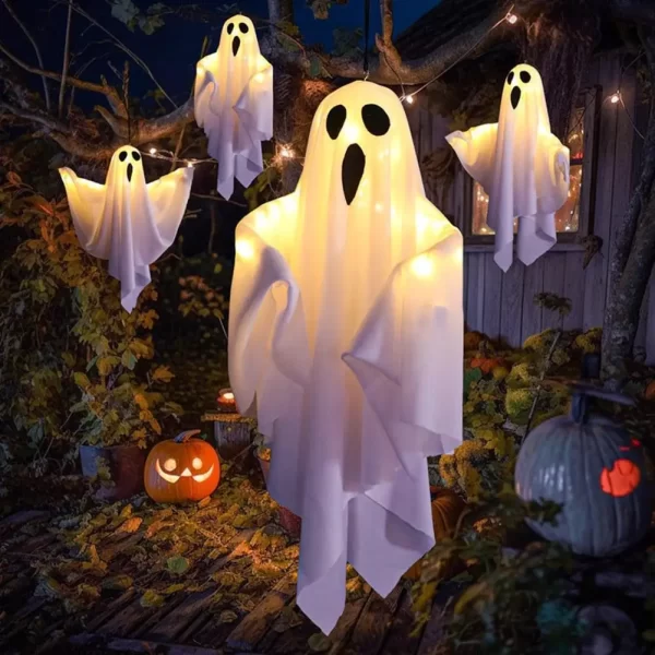 Kf Scb9bd19b8f144e449e4742b1a1321589Z Halloween Horror Hanging Ghost LED Light Glowing Home Bar Indoor Outdoor Decoration Hanging Ghost Pendant Wind